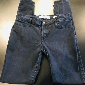 Hollister low rise super skinny Black Jeans Sz W27